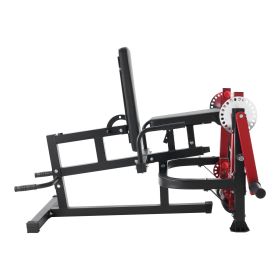 Leg Extension and Curl Machine, Seated Leg Rotary Extension for Thigh, Adjustable Lower Body Specialty Exercises Equipment (Foldable Seat or not: Foldable, Leg Training Method: Single-Leg Exercise)